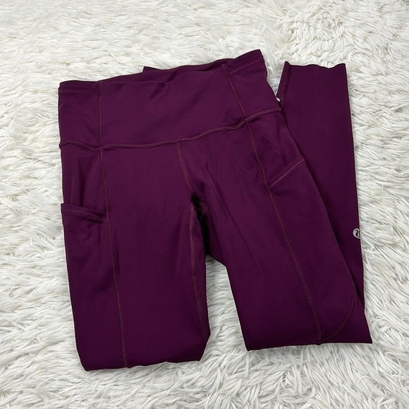 Lululemon Fast and Free Tight II 25" *Non-Reflective Nulux Marvel - Picture 1 of 6
